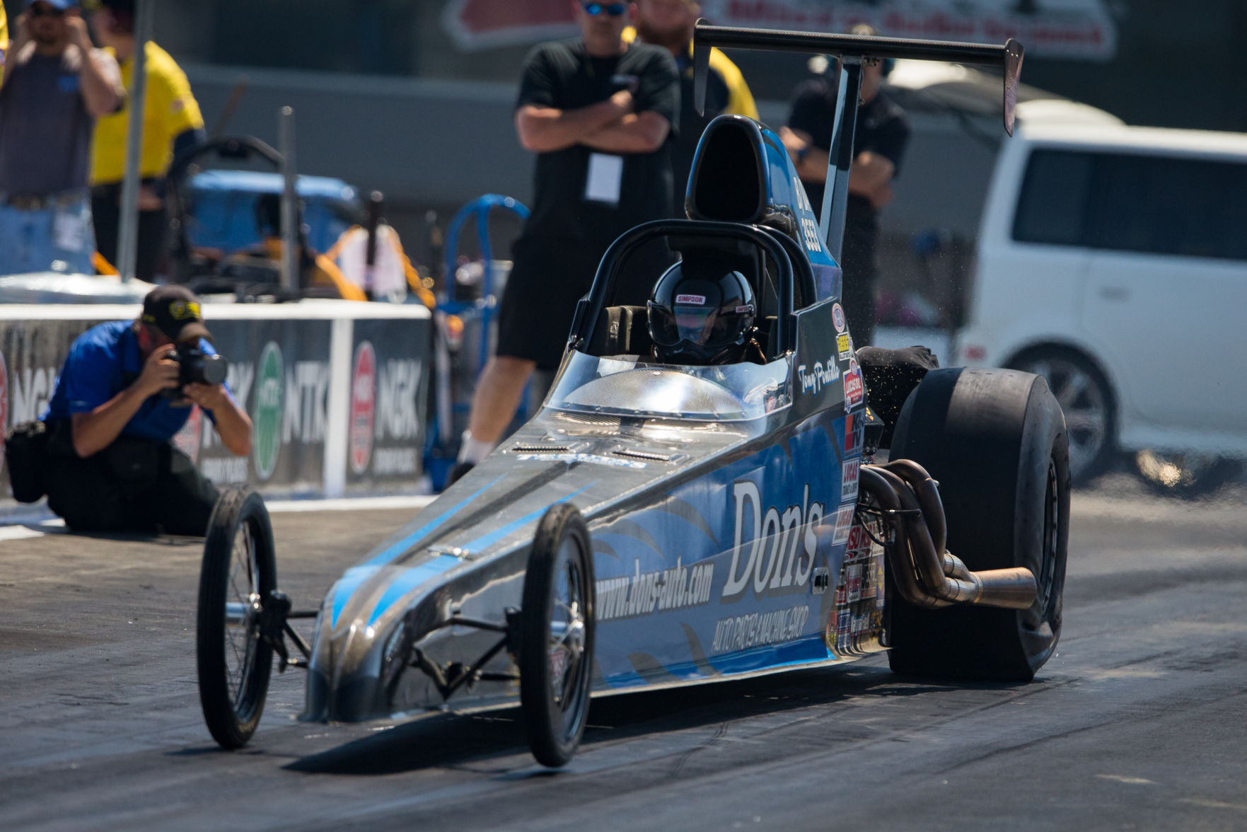 Sunday final eliminations of the NGK Spark Plugs NHRA 4-Wide Nationals